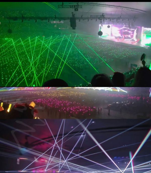 盈为国际 大张伟演唱会惊现“致死量激光”，视觉盛宴还是安全隐患