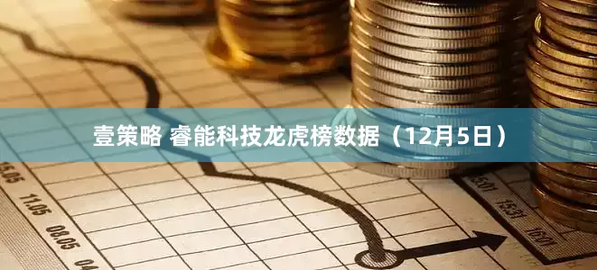 壹策略 睿能科技龙虎榜数据（12月5日）